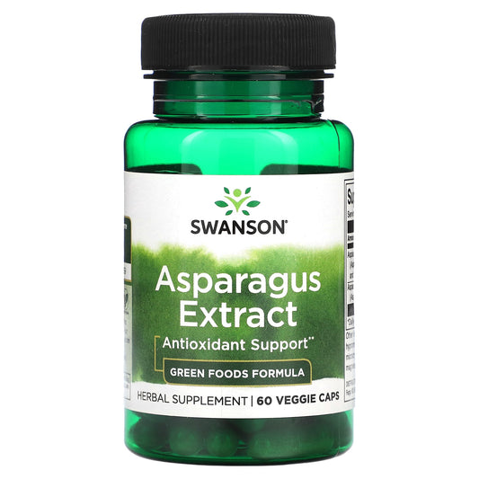 Swanson, Asparagus Extract, 60 Veggie Caps - Image 1