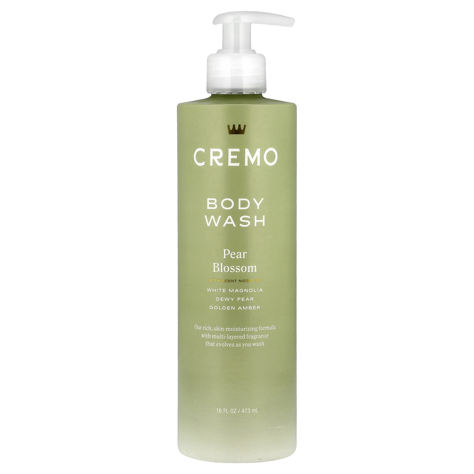 Cremo Pear Blossom Body Wash, 16 fl oz - Moisturizing & Fragrant - Image 1