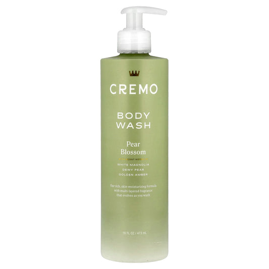 Cremo Pear Blossom Body Wash, 16 fl oz - Moisturizing & Fragrant - Image 1