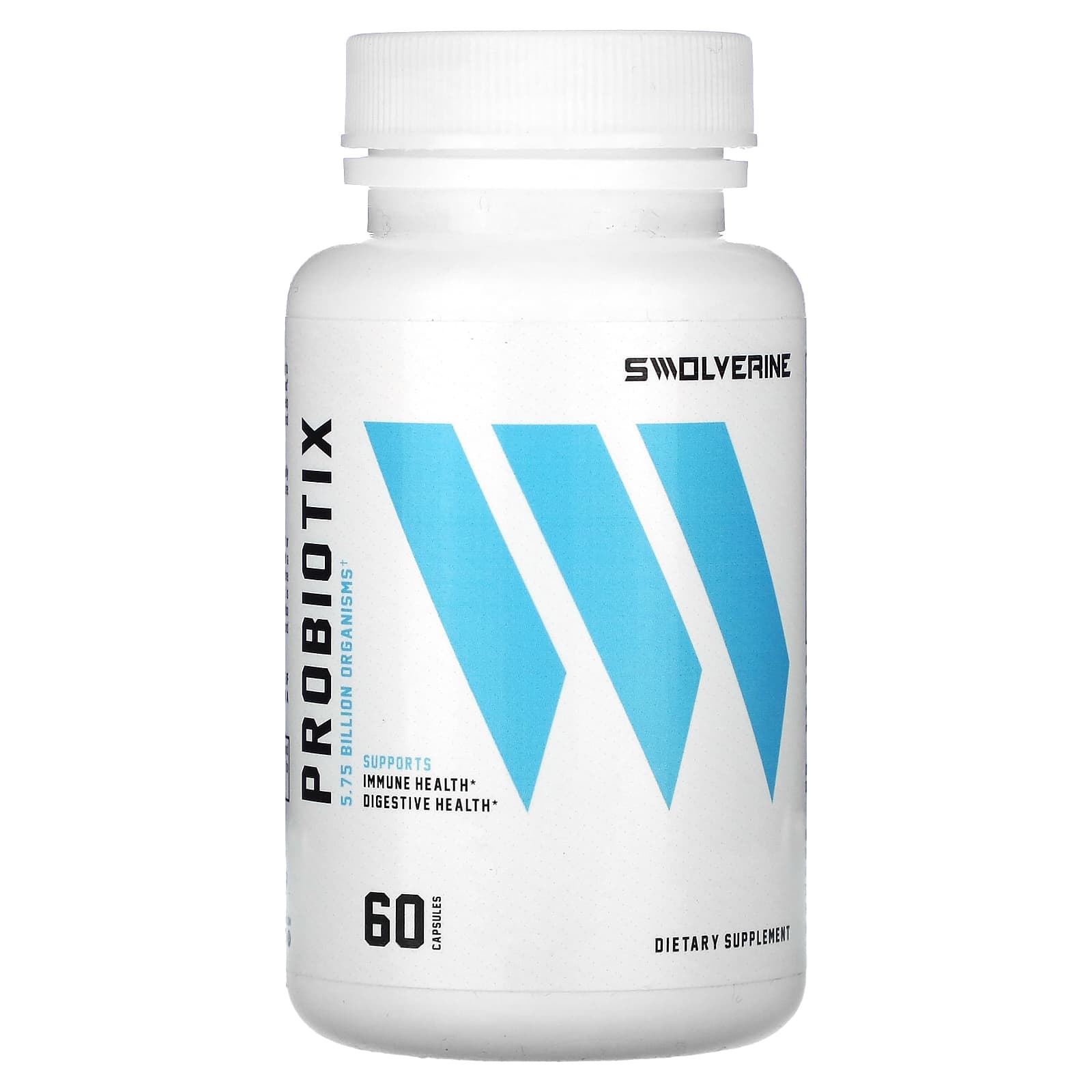 Swolverine, Probiotix, 60 Capsules (9 mg per Capsule) - Image 1