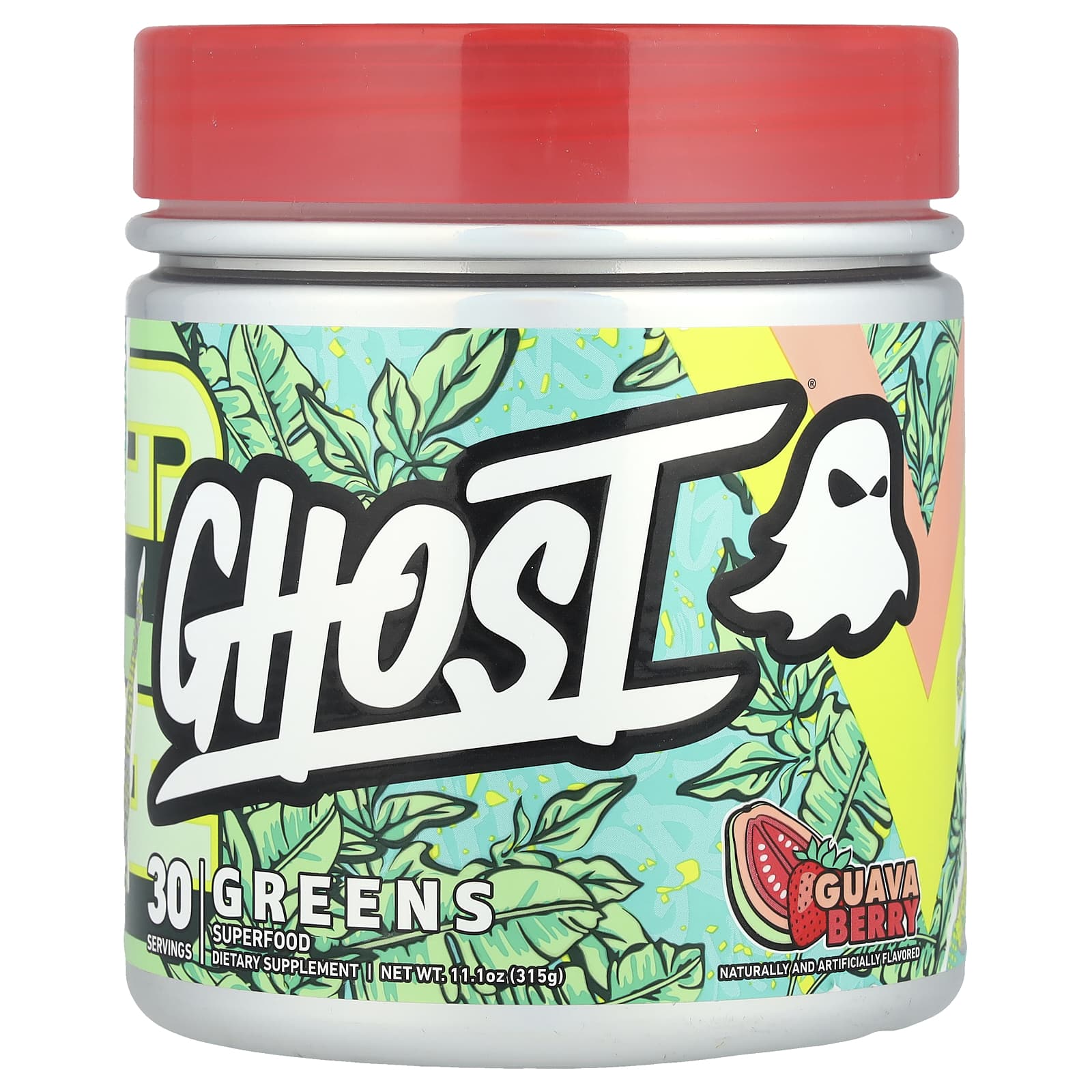 Ghost Greens Superfood Dietary Supplement, 11.1 oz (315 g) - Image 1