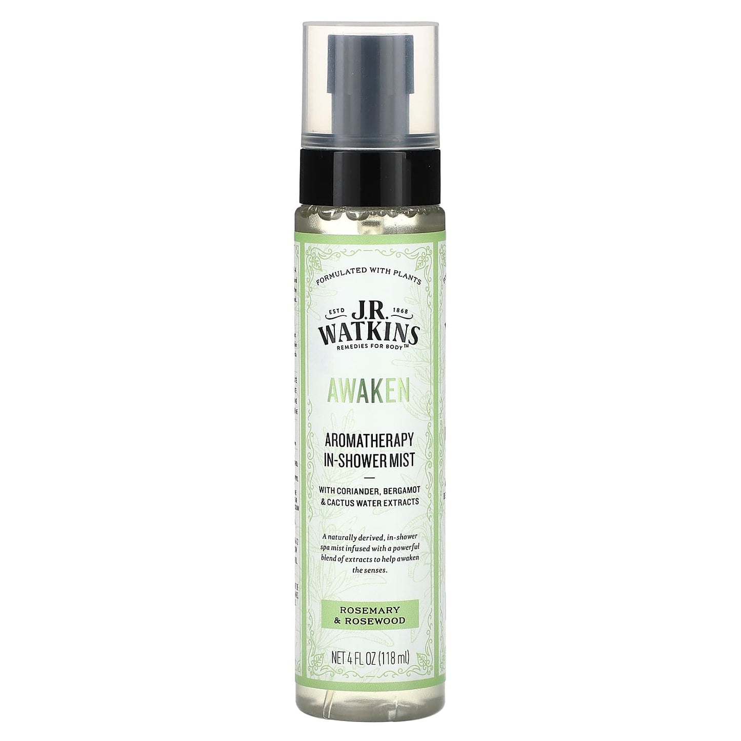 Awaken Body Spa Mist by J R Watkins - Rosemary & Rosewood, 4 fl oz - Image 1