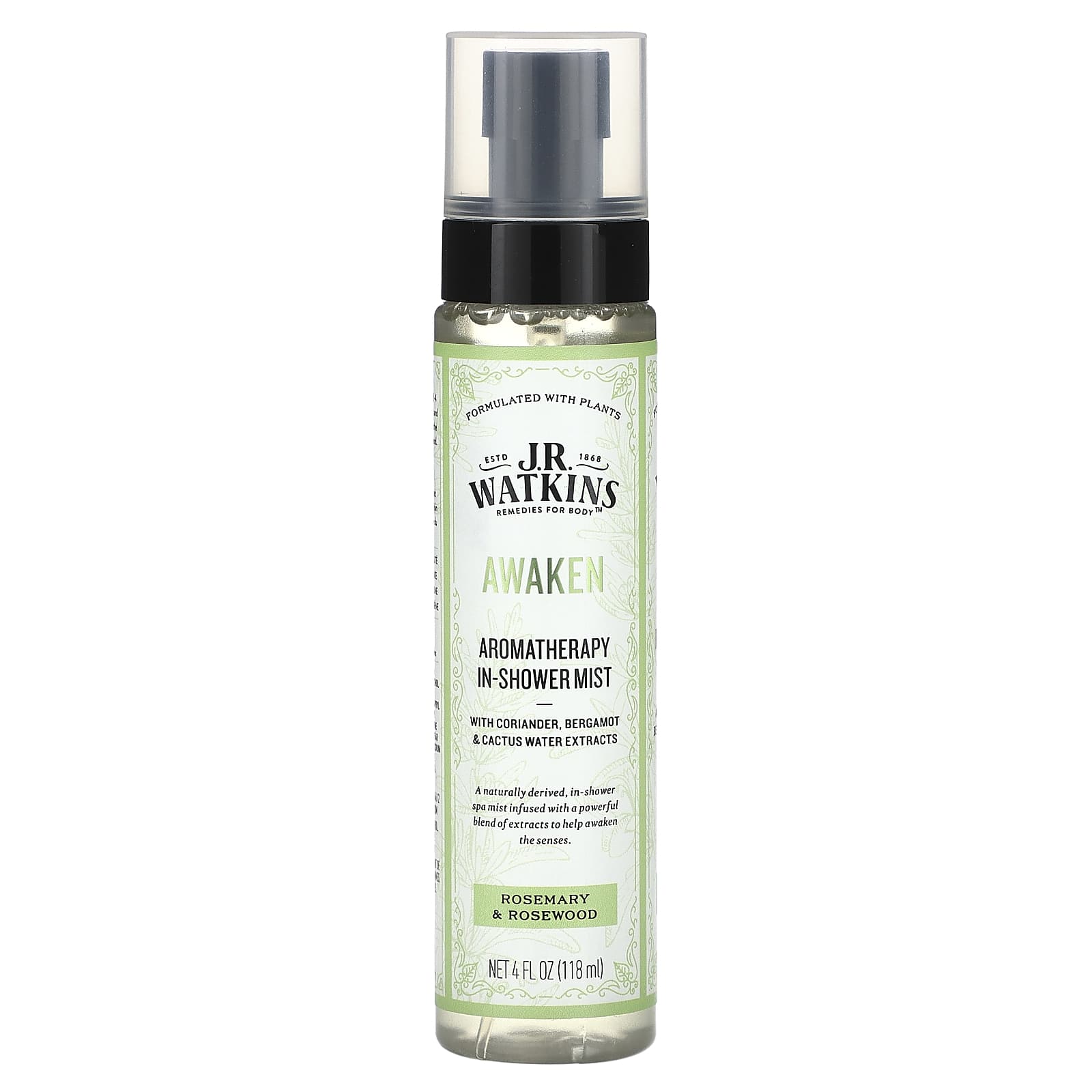 Awaken Body Spa Mist by J R Watkins - Rosemary & Rosewood, 4 fl oz - Image 1