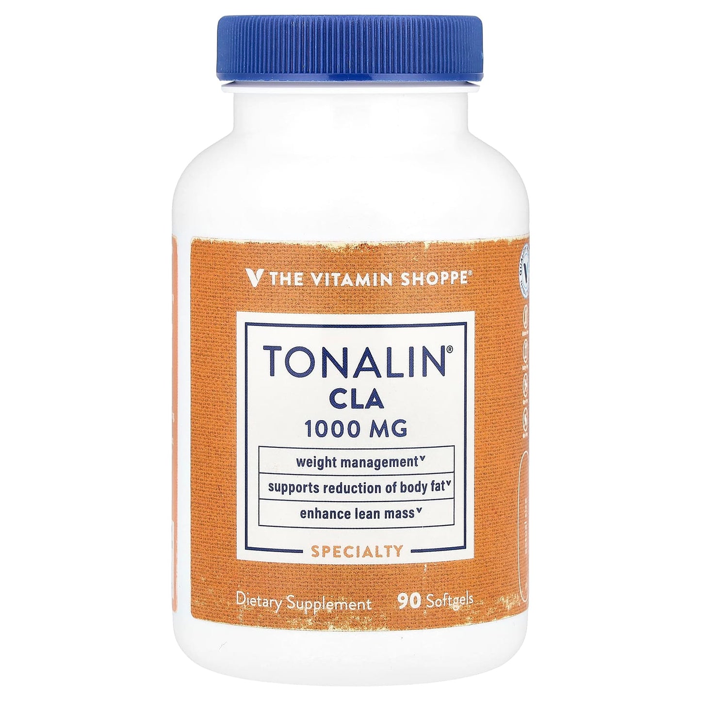 The Vitamin Shoppe, Tonalin® CLA, 1,000 mg, 90 Softgels