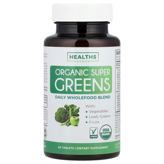 Boost Your Health with Our USDA Organic Super Greens Tablets - Image 1