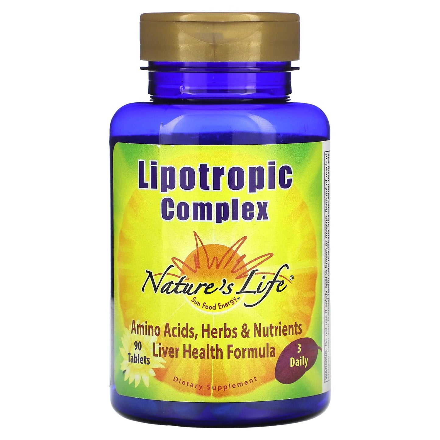 Nature's Life, Lipotropic Complex, 90 Tablets - Image 1