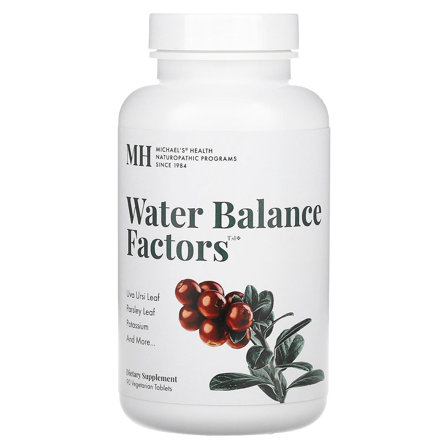 Michael's Health, Water Balance Factors, 90 Vegetarian Tablets - Image 1