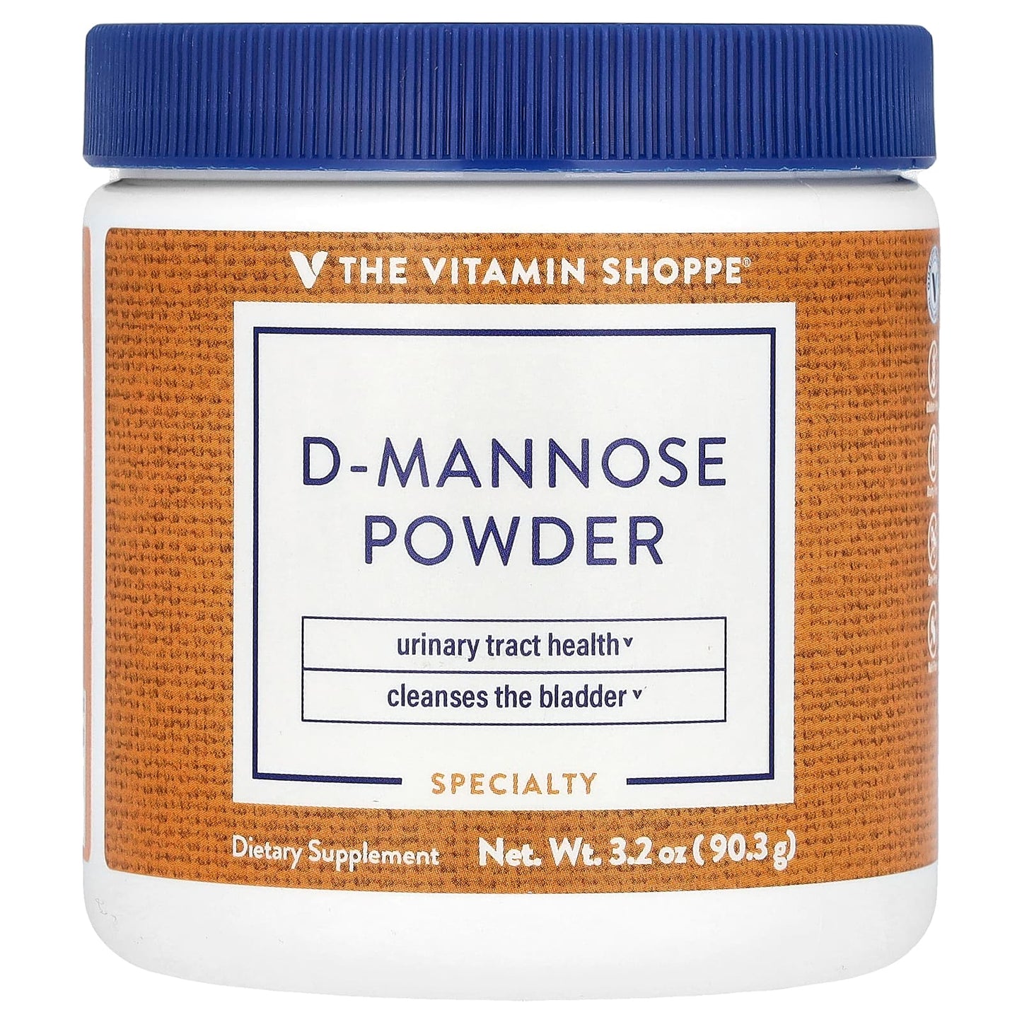 The Vitamin Shoppe, D-Mannose Powder, 3.2 oz (90.3 g) - Image 1
