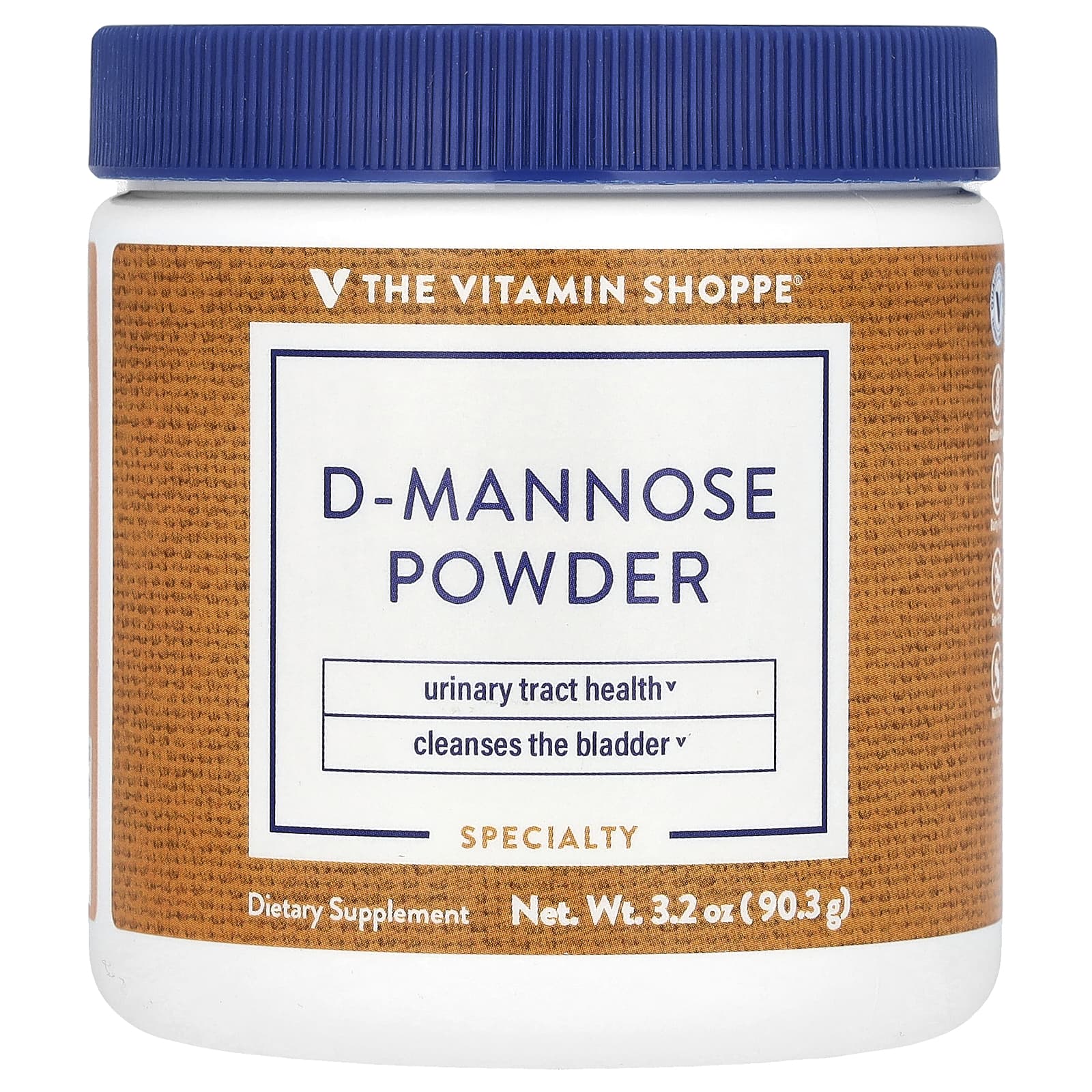 The Vitamin Shoppe, D-Mannose Powder, 3.2 oz (90.3 g) - Image 1