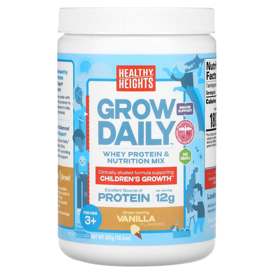 Healthy Kids Whey Protein Mix for Growth & Immunity, 10.6 oz - Image 1