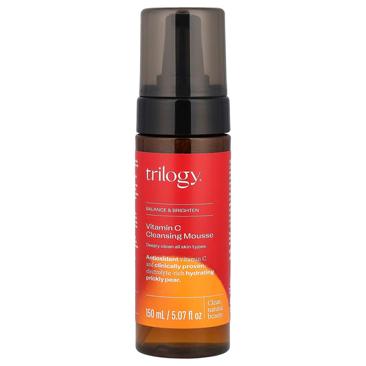 Trilogy, Vitamin C Cleansing Mousse, 5.07 fl oz (150 ml) - Image 1
