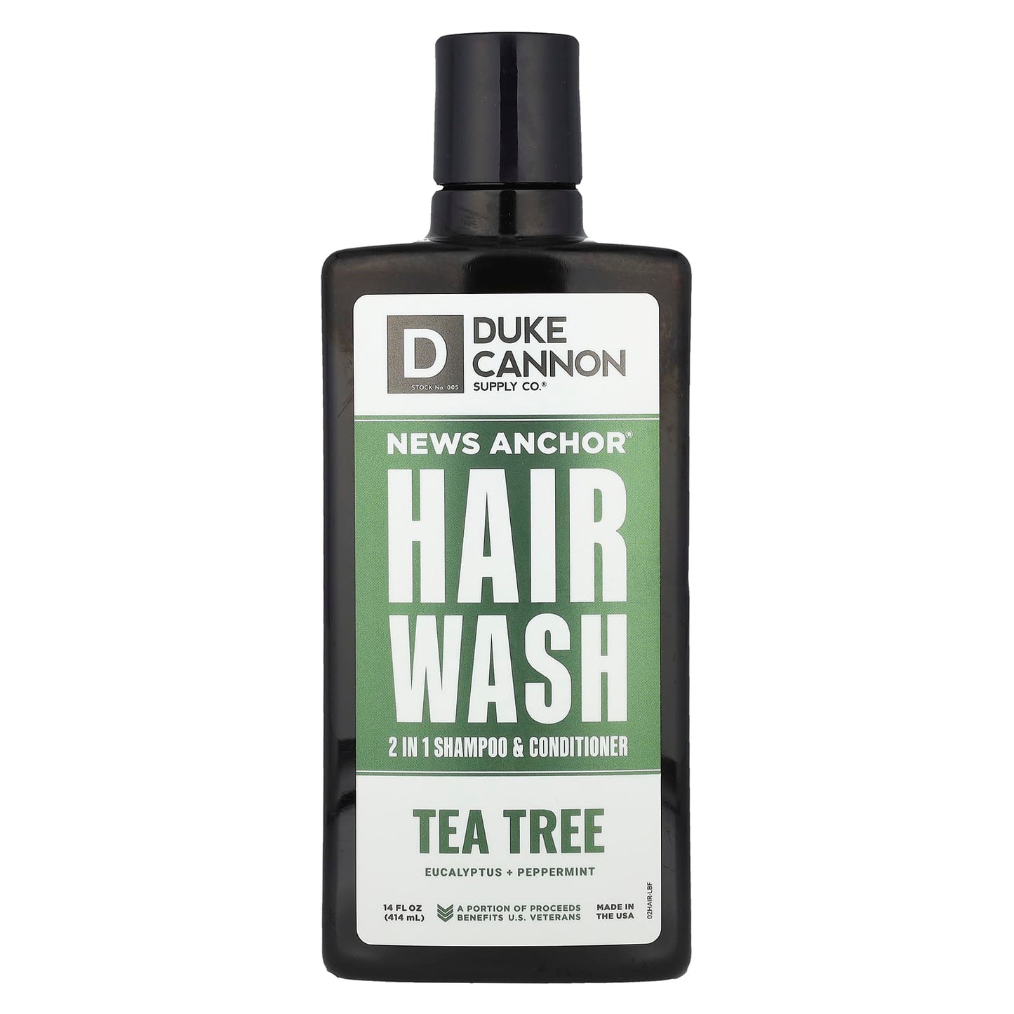 Tea Tree & Eucalyptus 2-in-1 Shampoo & Conditioner for Thick Hair - Image 1