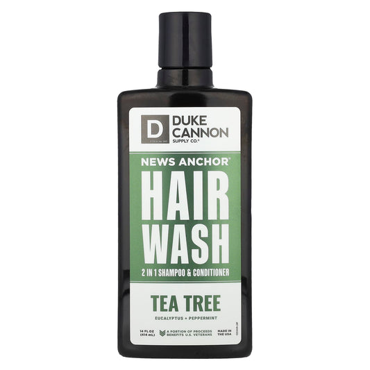 Tea Tree & Eucalyptus 2-in-1 Shampoo & Conditioner for Thick Hair - Image 1