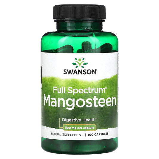 Swanson, Full Spectrum Mangosteen, 500 mg, 100 Capsules - Image 1