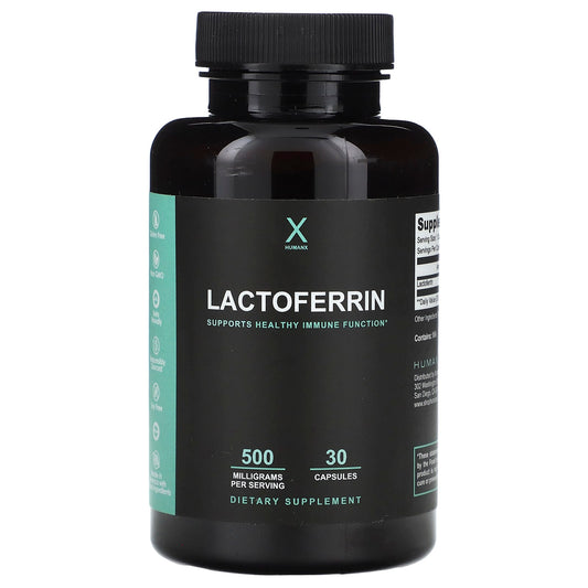Boost Immune Function with Humanx Lactoferrin 500mg Capsules - Image 1