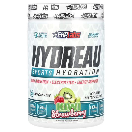 EHPlabs Hydreau Sports Hydration - Kiwi Strawberry, Rapid Electrolyte Replenishment - Image 1
