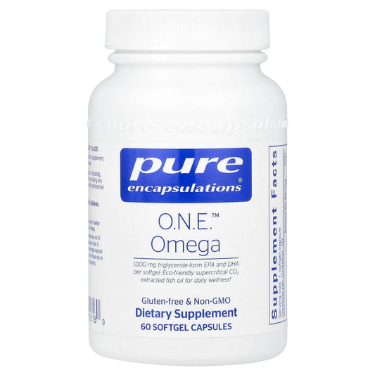 Pure Encapsulations, O.N.E.™ Omega, 60 Softgel Capsules - Image 1
