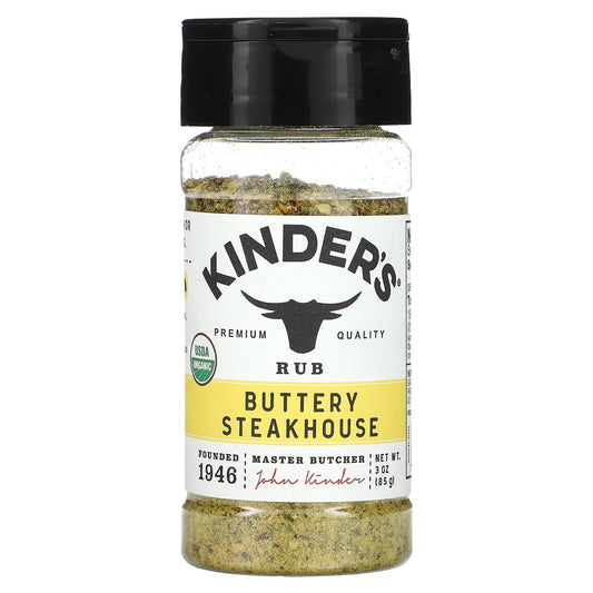 KINDER'S, Rub, Buttery Steakhouse, 3 oz (85 g) - Image 1