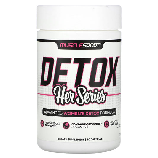 MuscleSport, Detox, Her Series, 90 Capsules