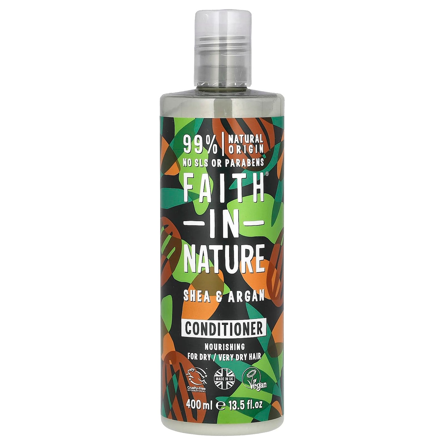 Nourishing Shea & Argan Conditioner for Dry Hair - 99% Natural Origin - Image 1