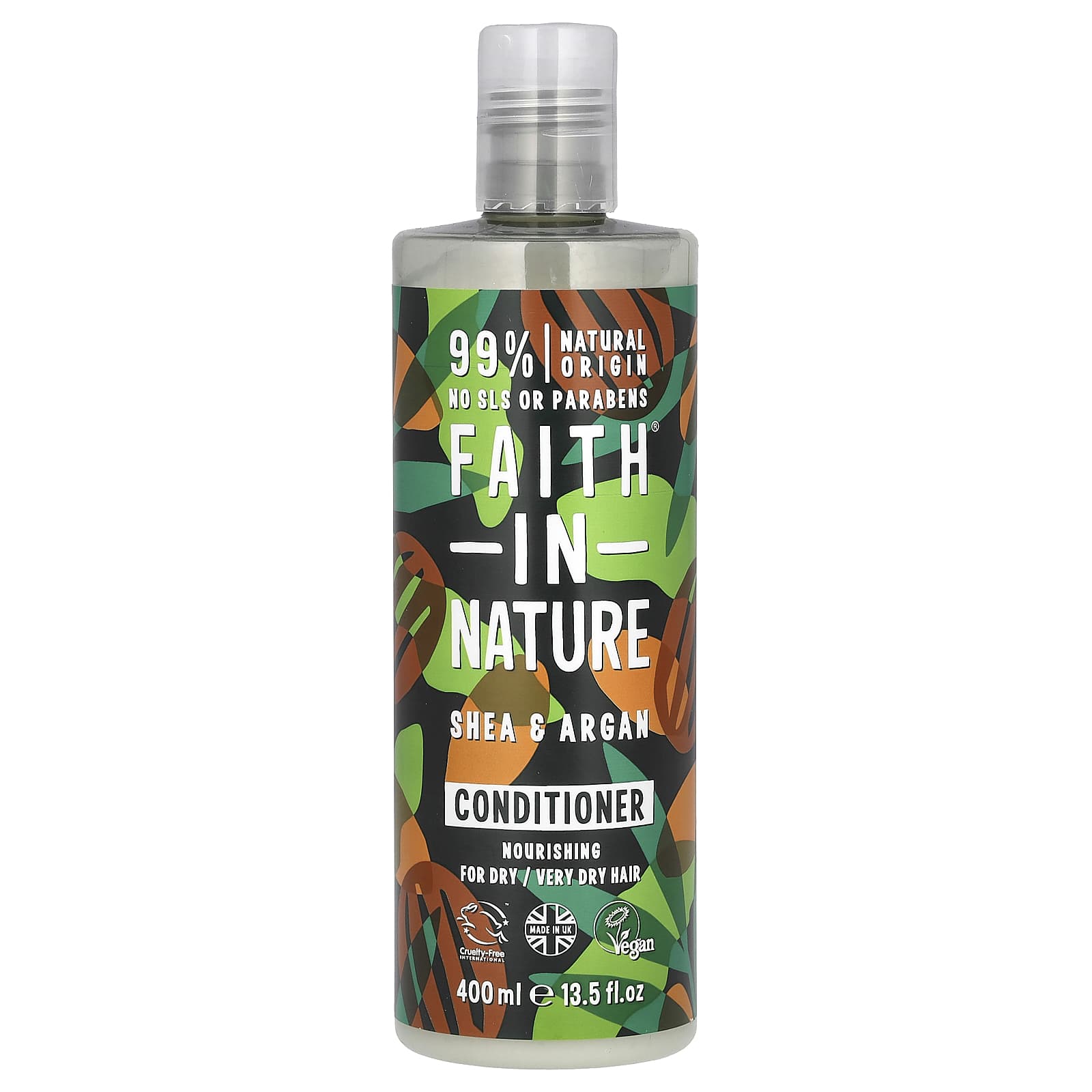 Nourishing Shea & Argan Conditioner for Dry Hair - 99% Natural Origin - Image 1