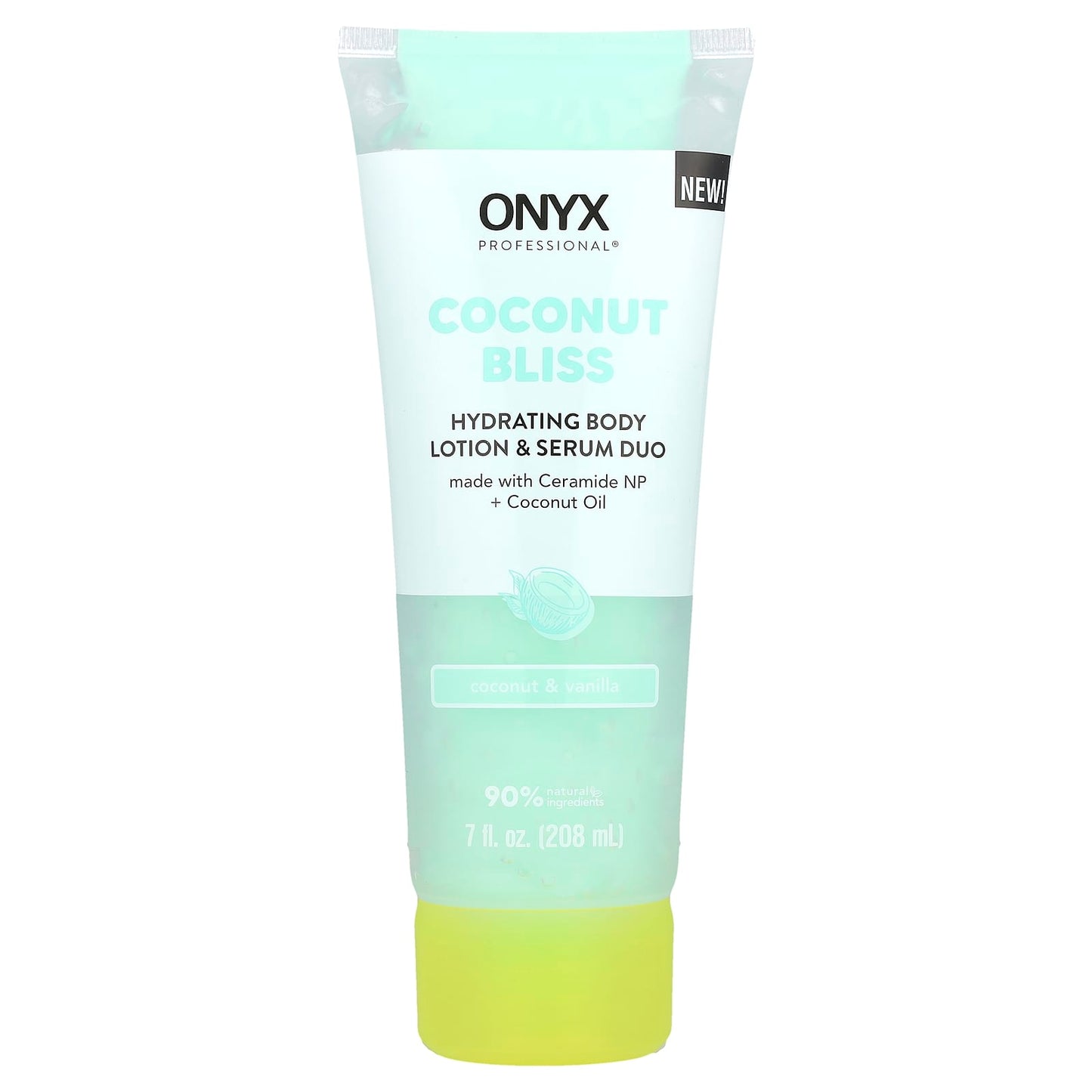 Onyx Professional, Coconut Bliss, Hydrating Body Lotion & Serum Duo, Coconut & Vanilla, 7 fl oz (208 ml) - Image 1