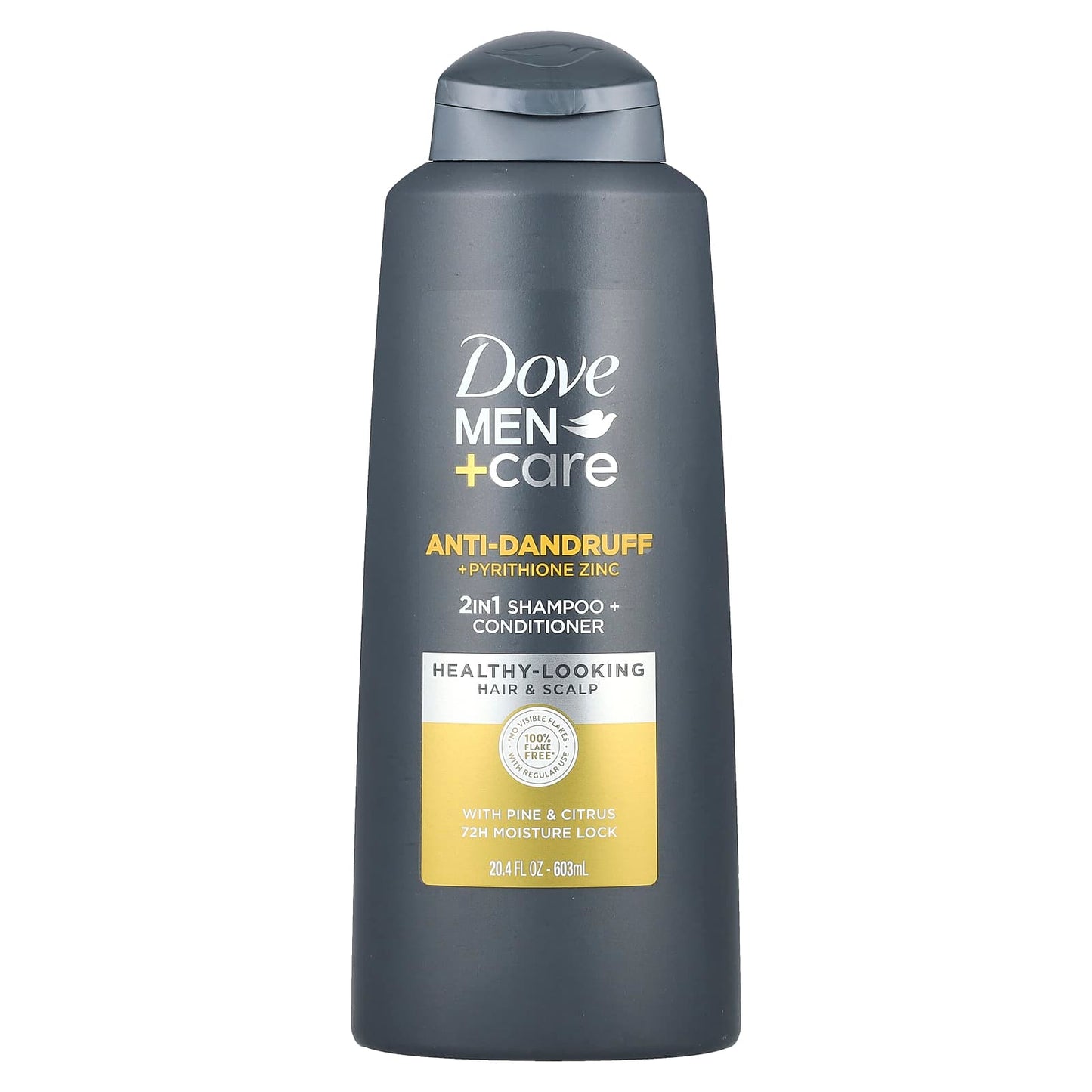 Dove Men + Care Anti-Dandruff 2-in-1 Shampoo + Conditioner, 20.4 fl oz - Image 1