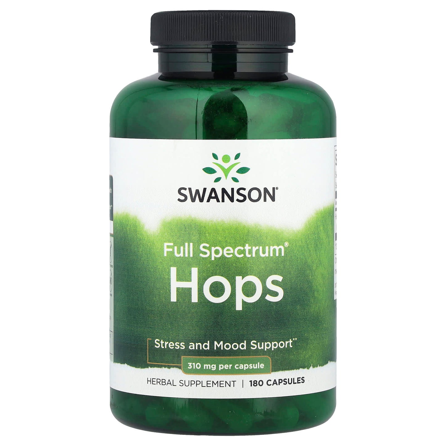 Swanson, Full Spectrum® Hops, 310 mg, 180 Capsules - Image 1