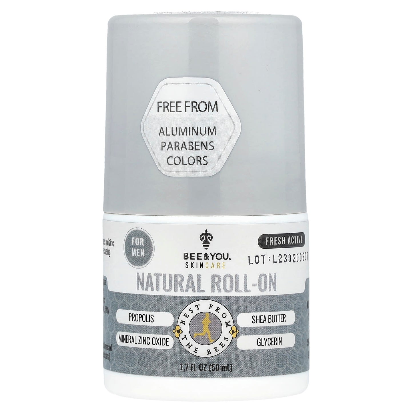Natural Men's Deodorant, Aluminum-Free & Paraben-Free, 50 ml - Image 1