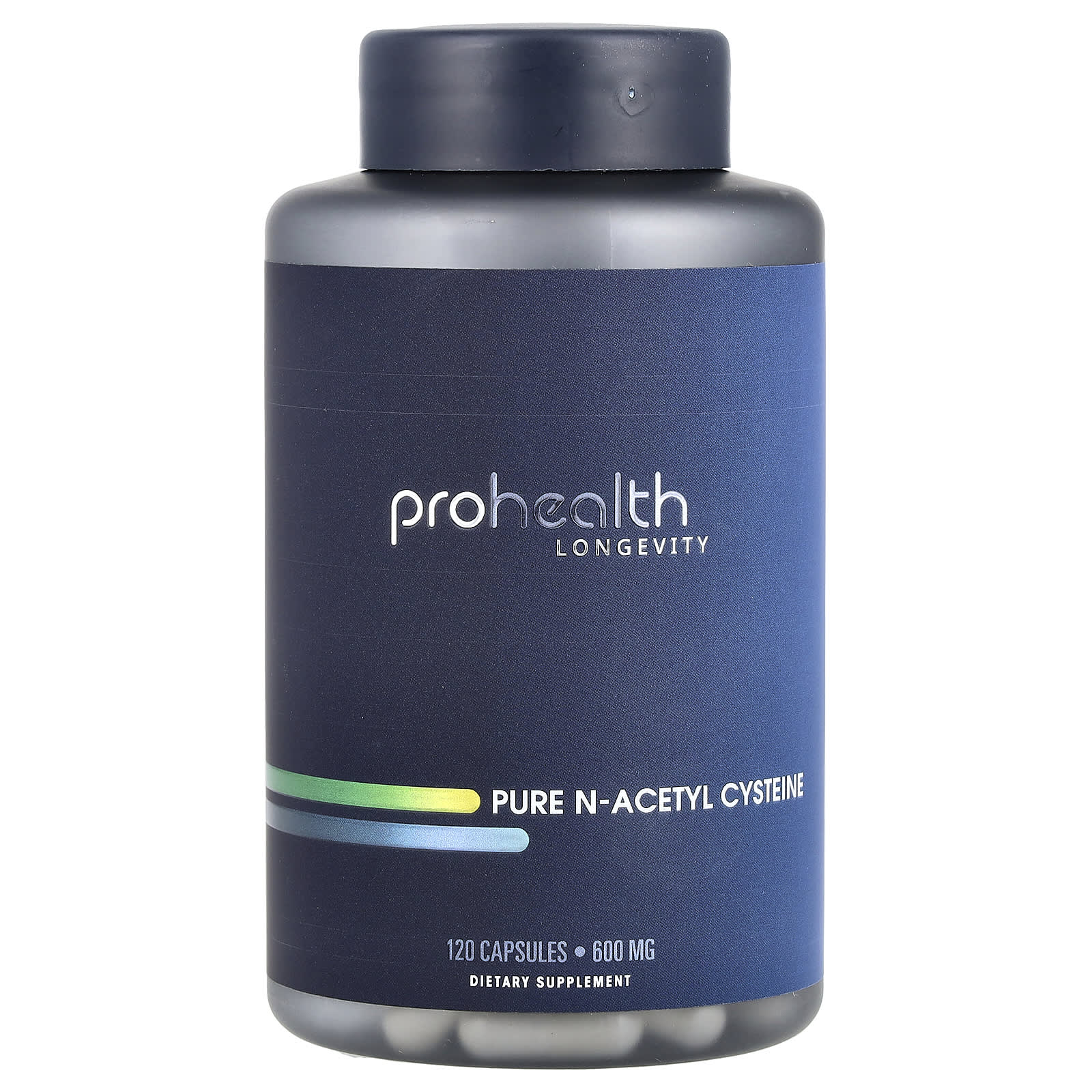 ProHealth Longevity, Pure N-Acetyl Cysteine, 600 mg, 120 Capsules - Image 1