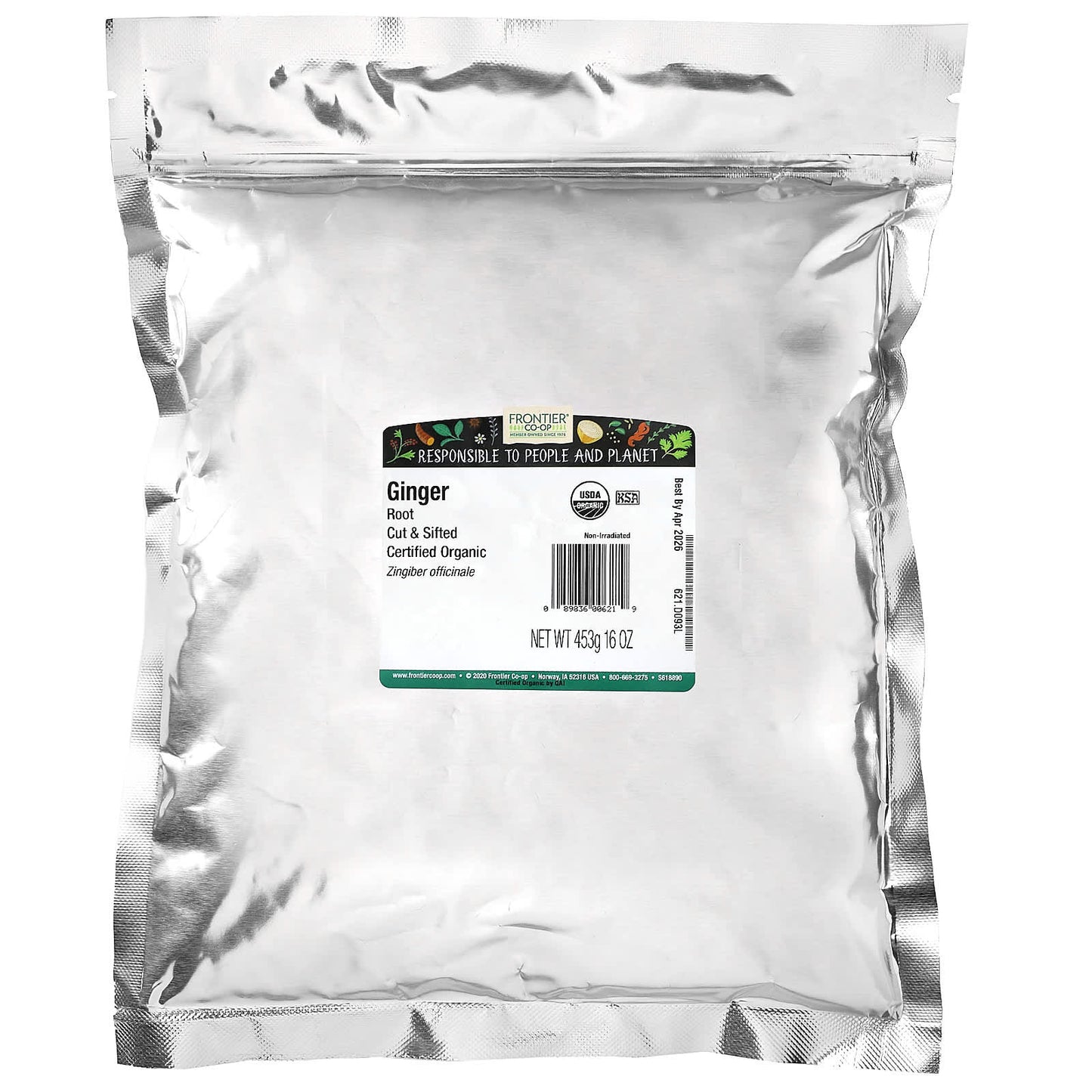 Organic Ginger Root by Frontier Co-op - USDA Certified - Image 2