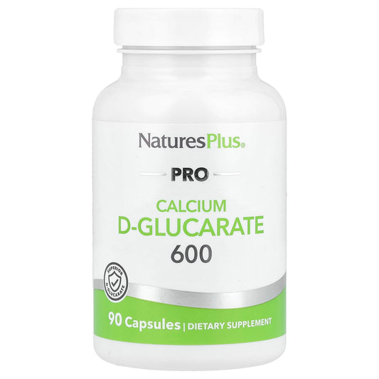 NaturesPlus, Pro Calcium D-Glucarate 600, 90 Capsules (600 mg per Capsule) - Image 1