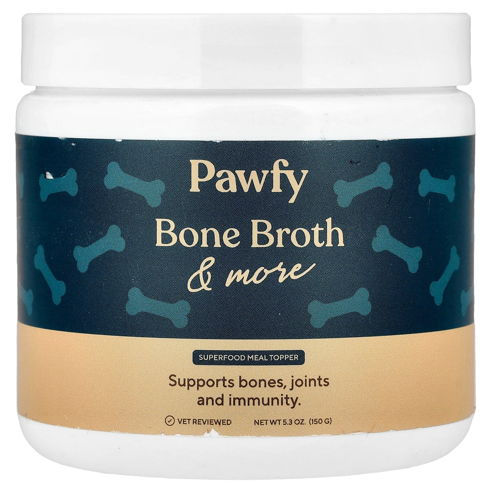 Pawfy, Bone Broth & More, 5.3 oz (150 g) - Image 1