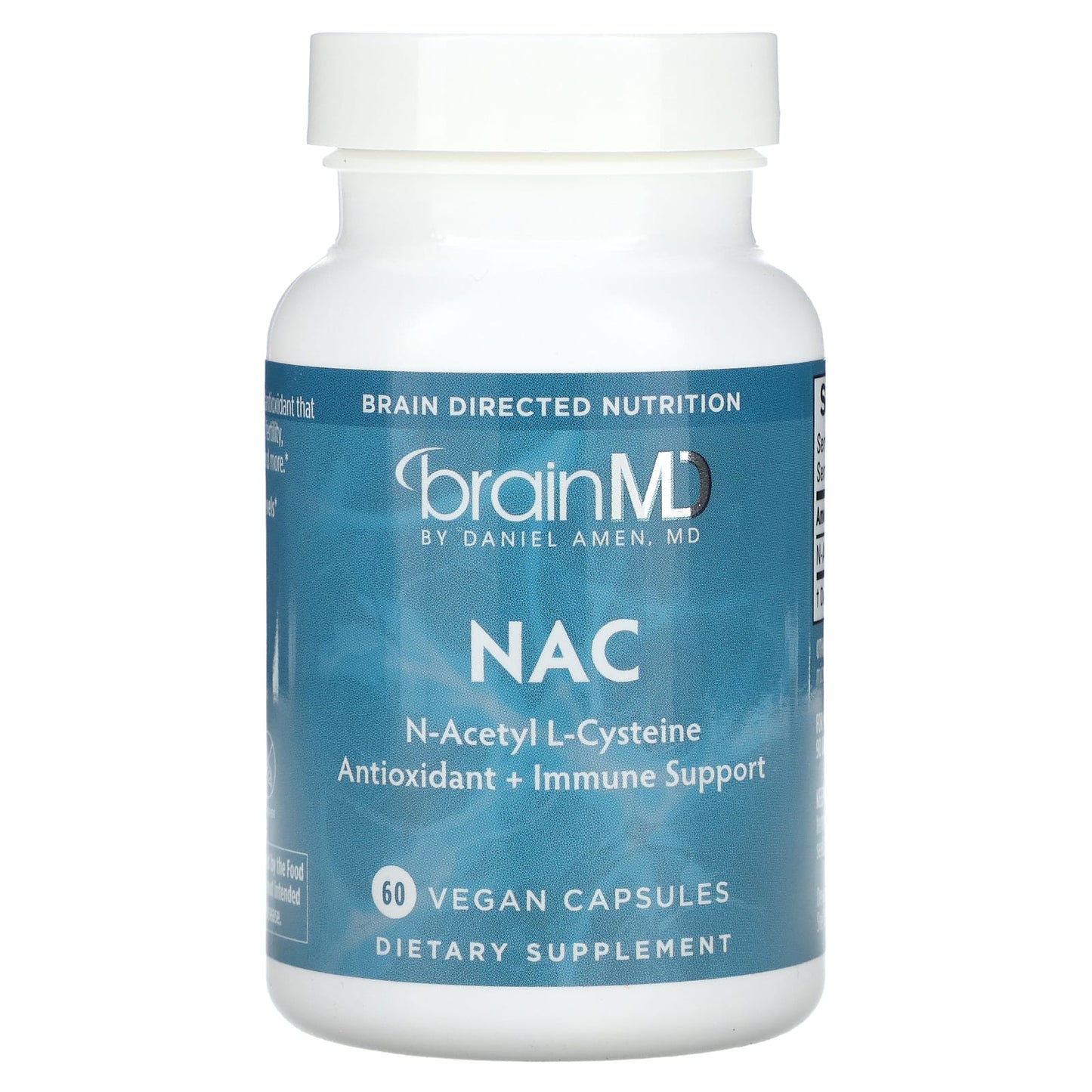 Boost Brain Health with BrainMD NAC 600 mg, 60 Capsules - Image 1