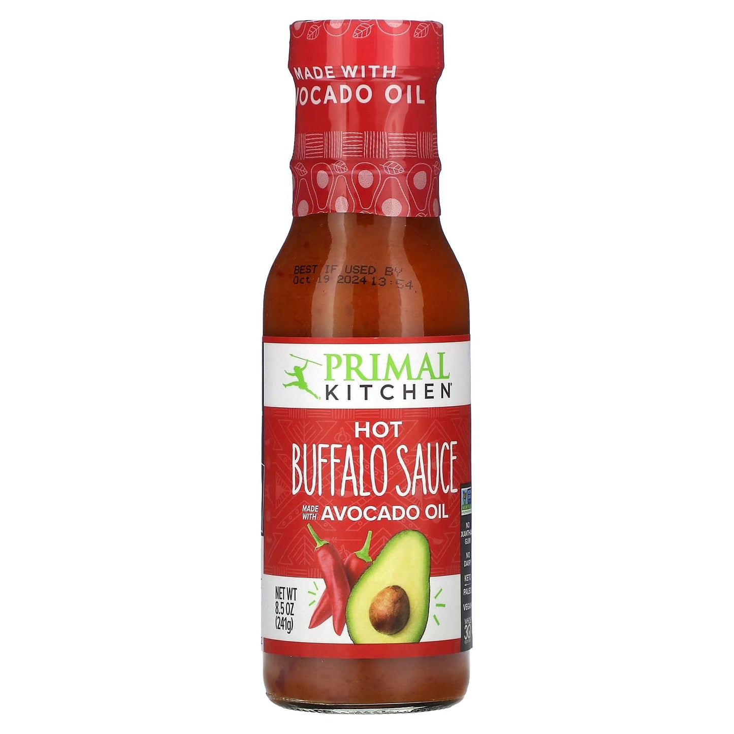 Primal Kitchen, Buffalo Sauce, Hot, 8.5 oz (241 g) - Image 1