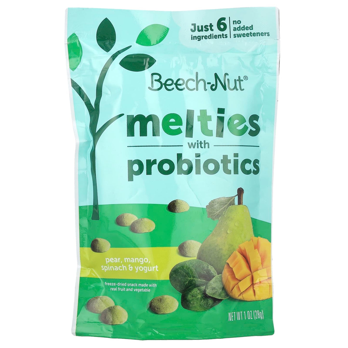 Beech-Nut Melties with Probiotics, 8+ Months, 1 oz (28g) - Image 1