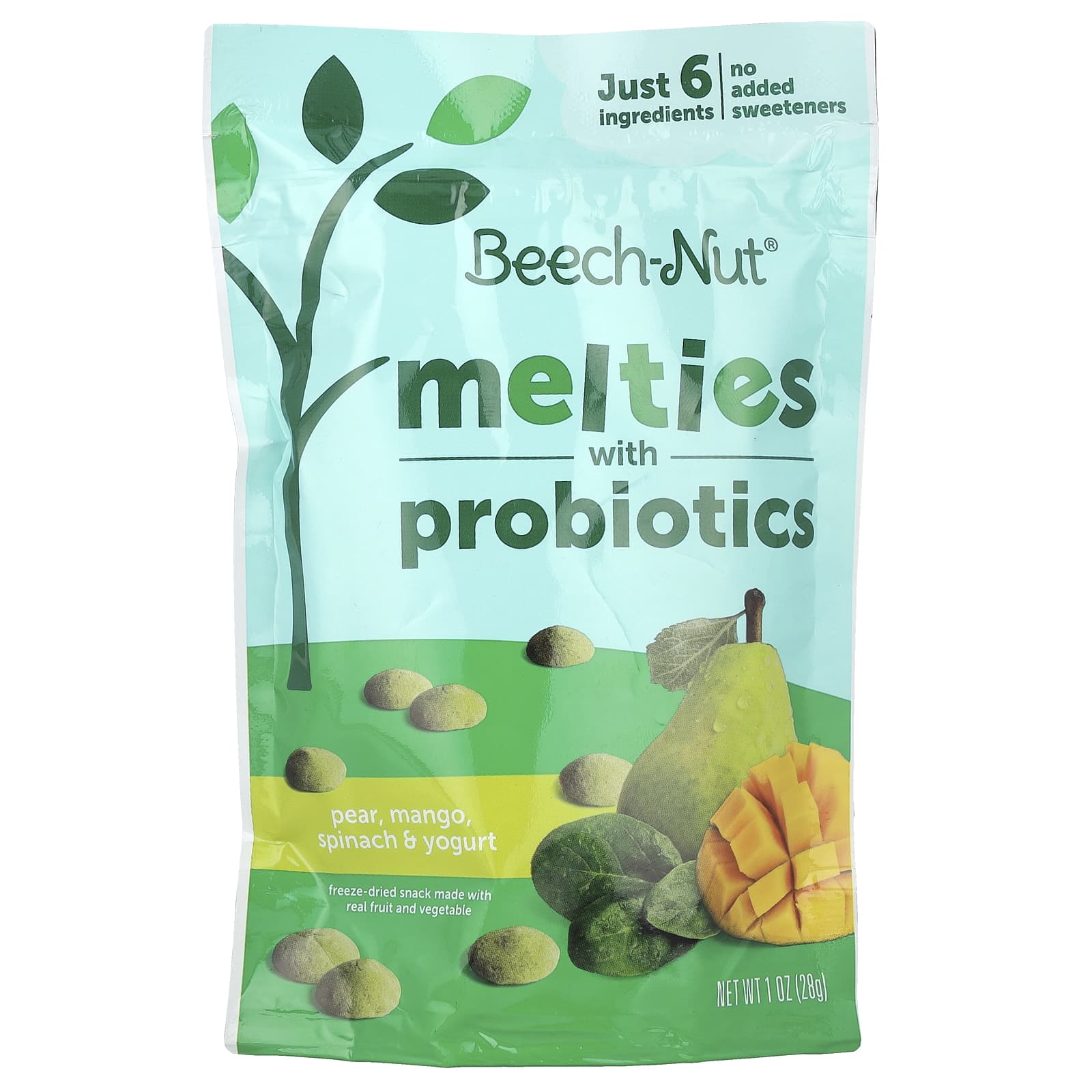 Beech-Nut Melties with Probiotics, 8+ Months, 1 oz (28g) - Image 1