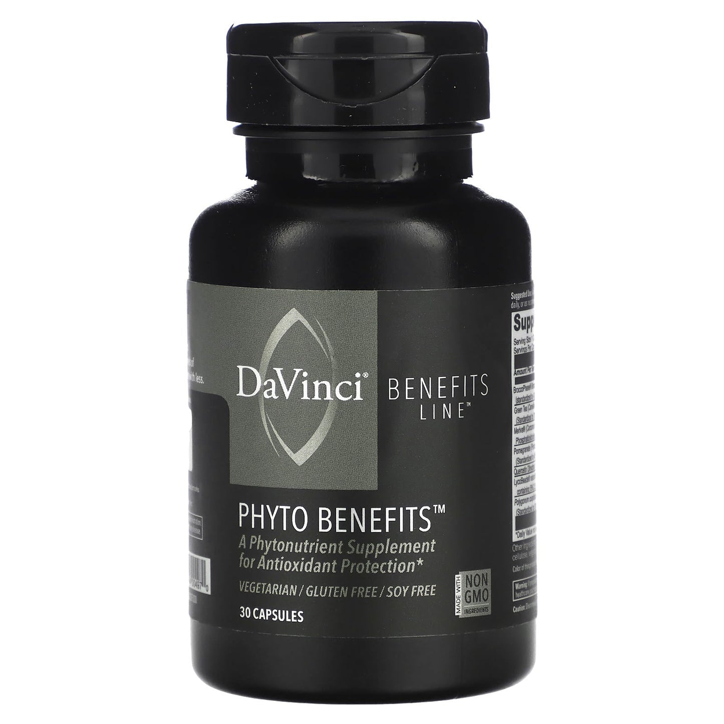 DaVinci Laboratories Phyto Benefits Antioxidant Supplement, 30 Capsules - Image 1