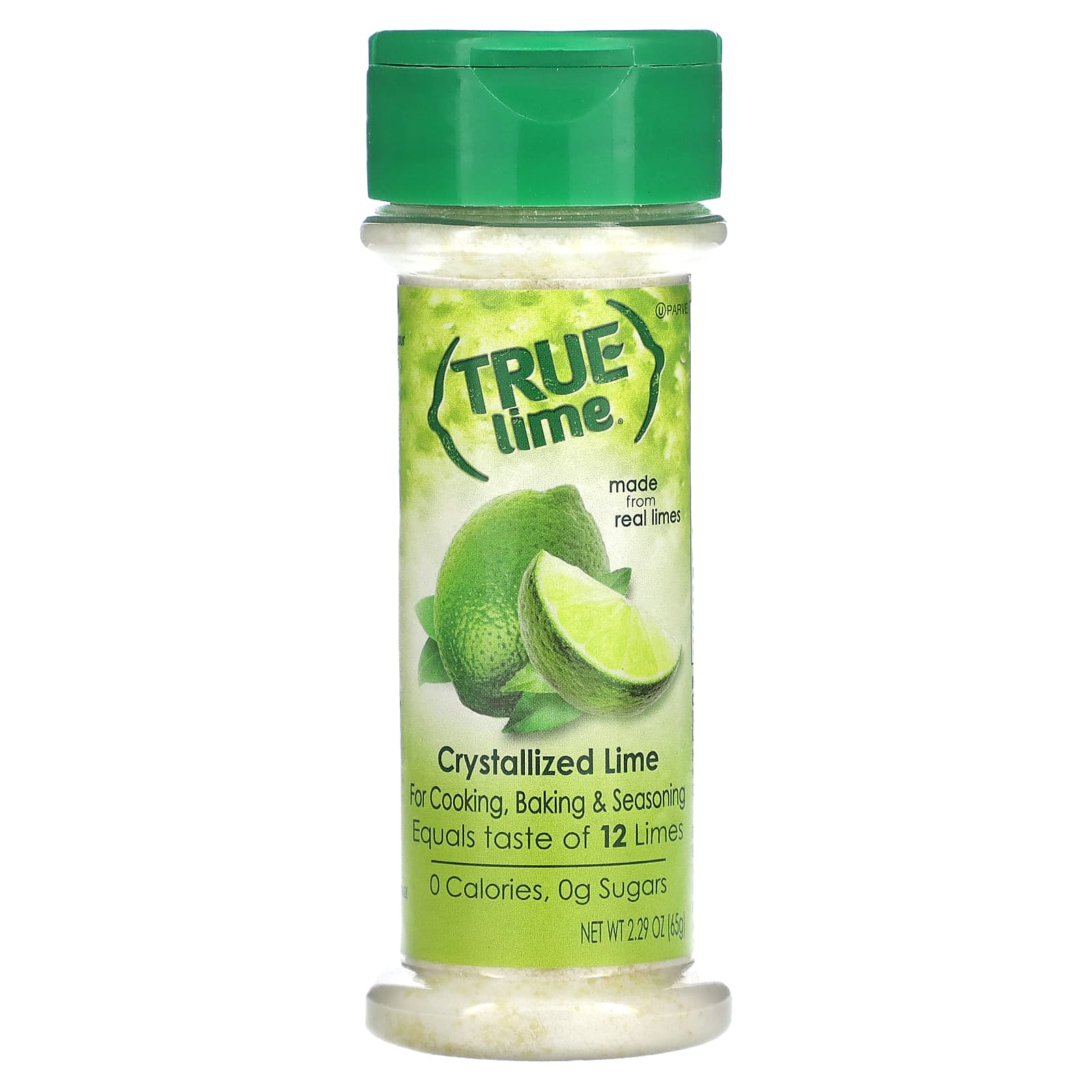 True Citrus, True Lime, Crystallized Lime, 2.29 oz (65 g) - Image 1