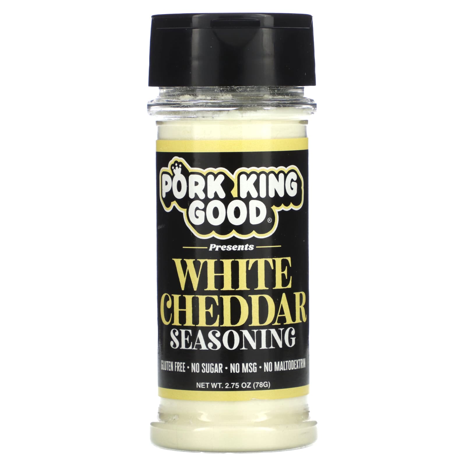 Pork King Good, White Cheddar Seasoning, 2.75 oz (78 g) - Image 1