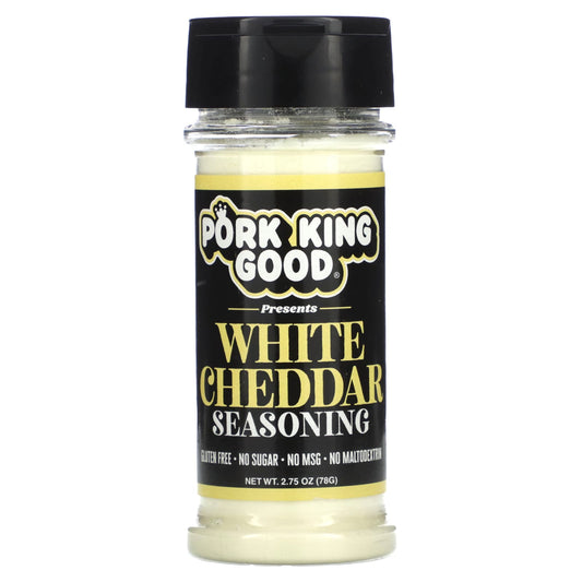 Pork King Good, White Cheddar Seasoning, 2.75 oz (78 g) - Image 1