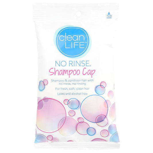 CleanLife No Rinse Shampoo Cap, Easy Hair Cleaning for Fresh Hair - Image 1