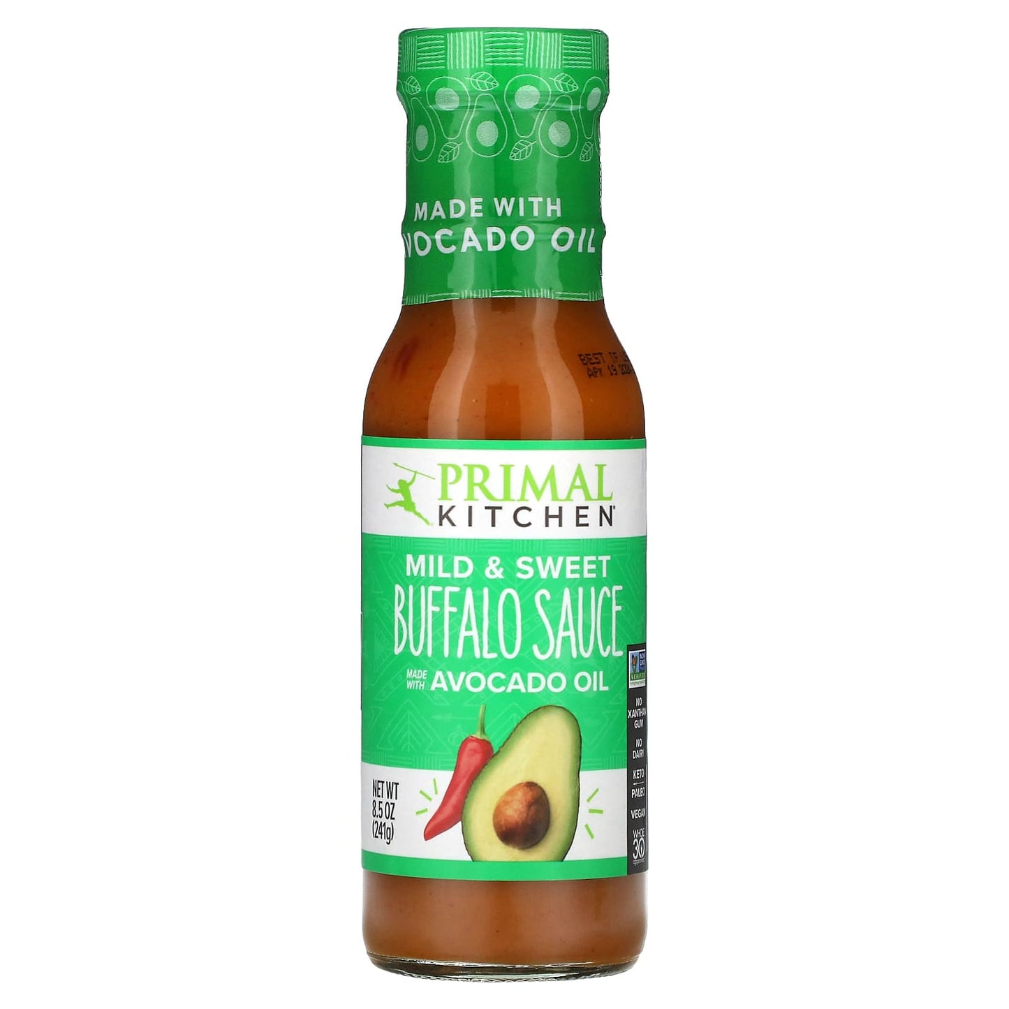 Primal Kitchen, Buffalo Sauce, Mild & Sweet, 8.5 oz (241 g) - Image 1