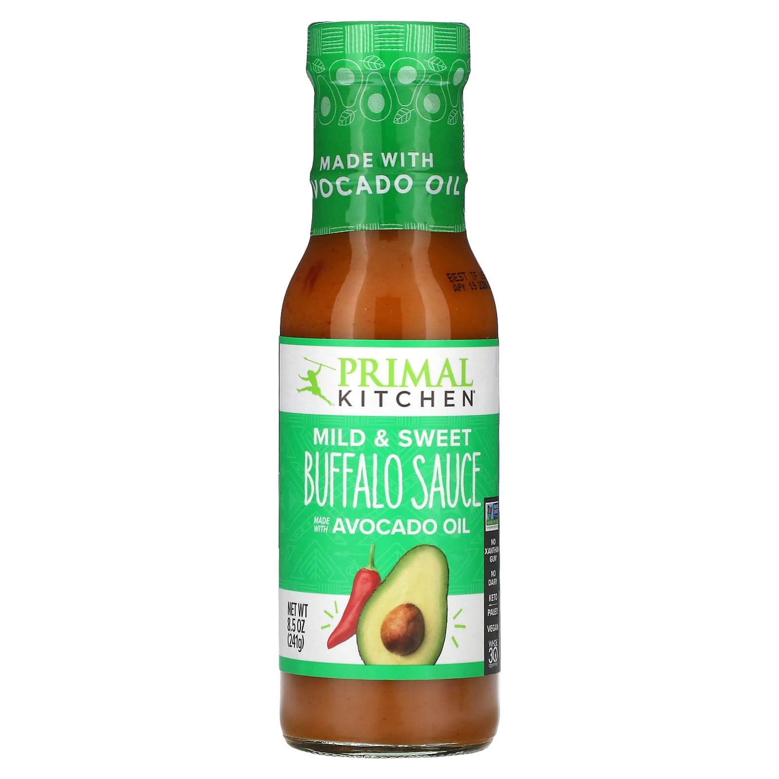 Primal Kitchen, Buffalo Sauce, Mild & Sweet, 8.5 oz (241 g) - Image 1