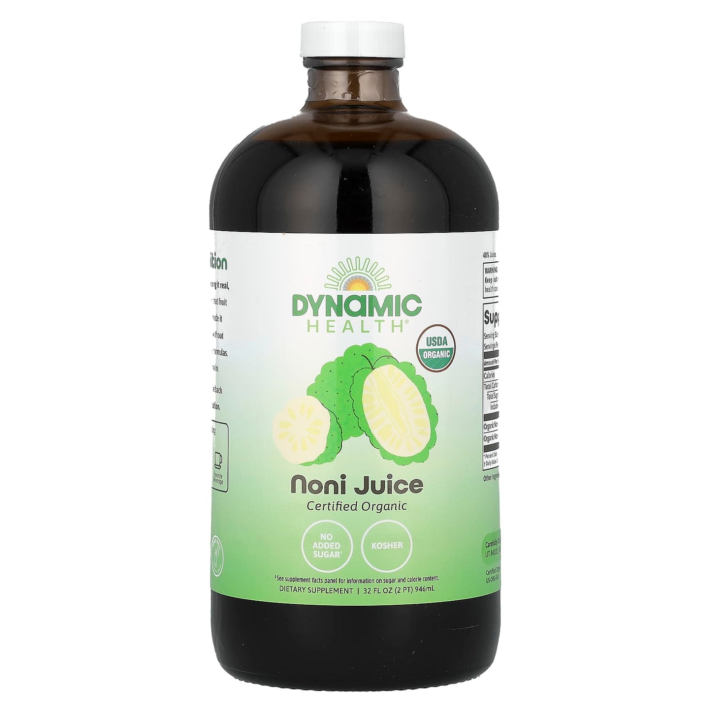 USDA Organic Noni Juice Concentrate 32oz - Image 1