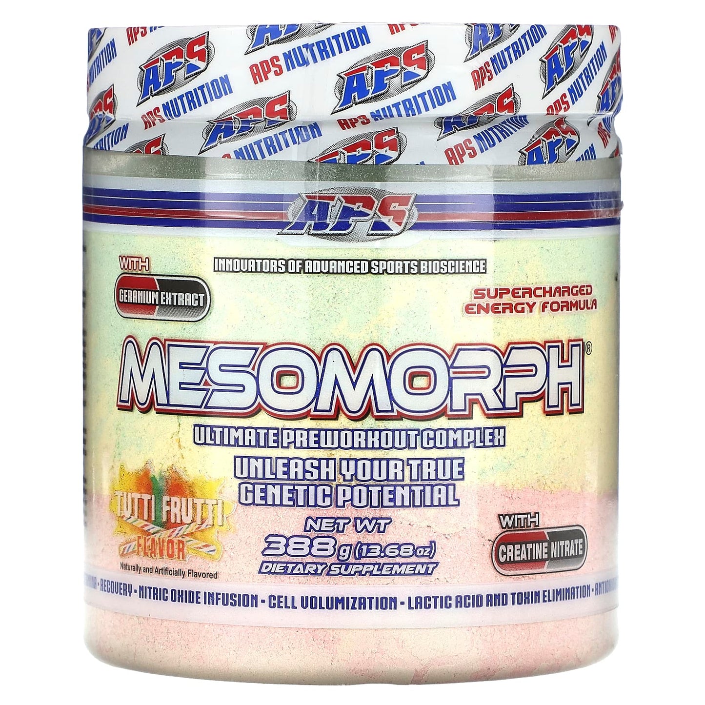 Unlock Your Mesomorph Potential with APS Preworkout - 13.68 oz (388g) - Image 1