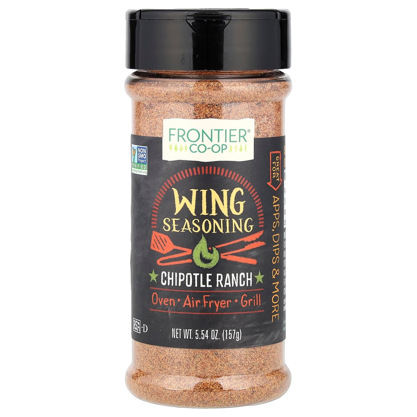 Chipotle Ranch Seasoning by Frontier Co-op, Non-GMO, 5.54 oz - Image 1