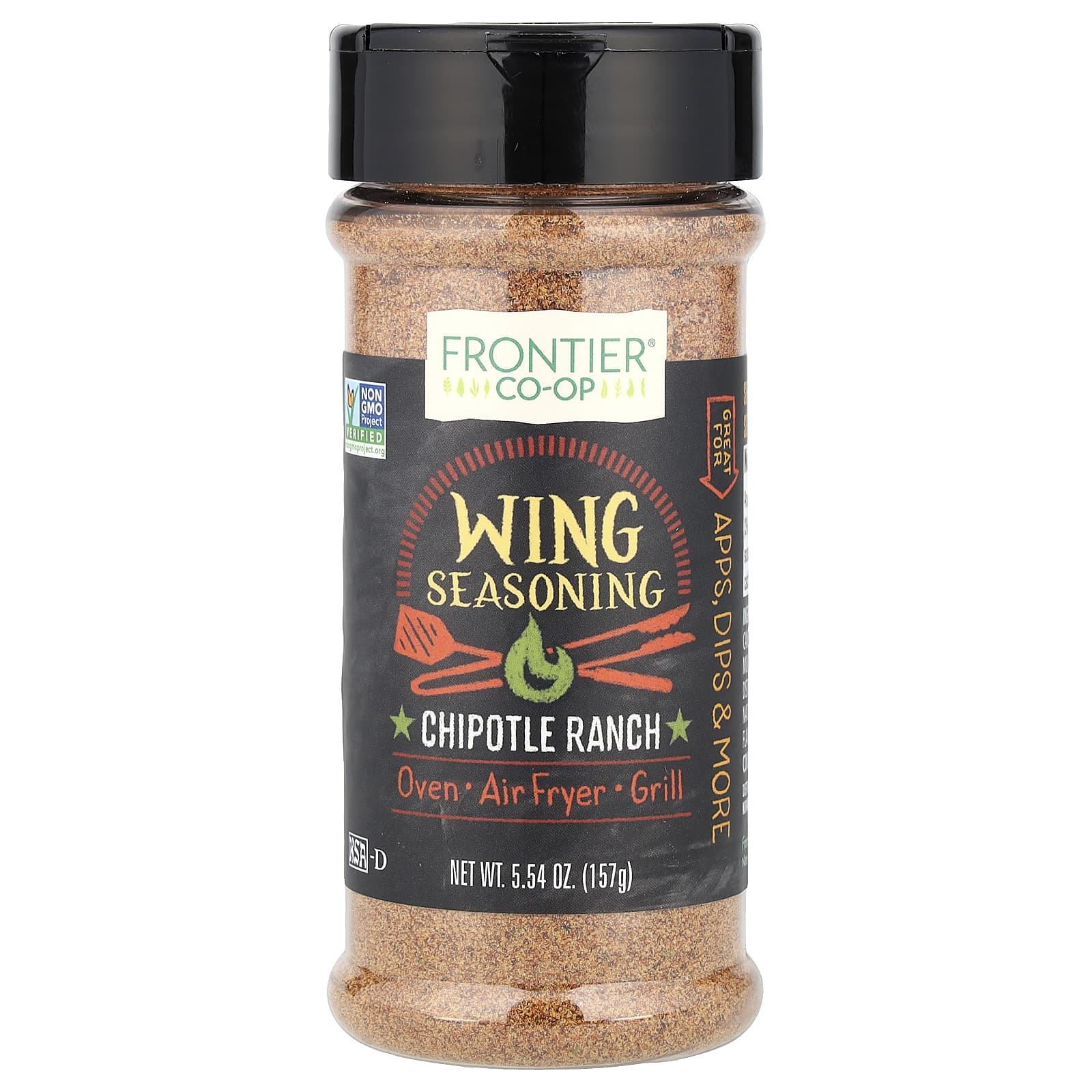 Chipotle Ranch Seasoning by Frontier Co-op, Non-GMO, 5.54 oz - Image 1