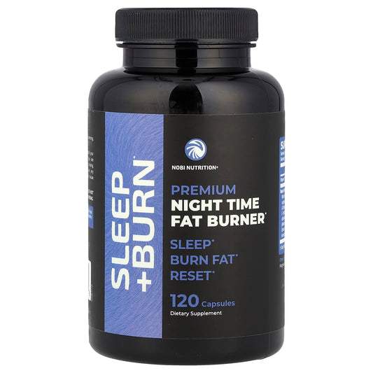 Nobi Nutrition, Premium Night Time Fat Burner, 120 Capsules - Image 1