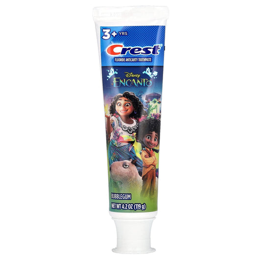 Crest Disney Encanto Bubblegum Toothpaste for Kids 3+ yrs, 4.2 oz - Image 1